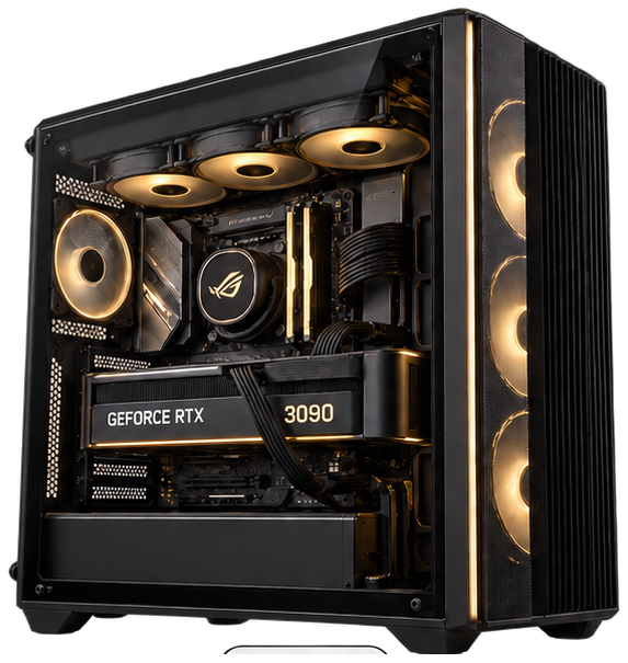 A machine with an NVIDIA RTX 3090