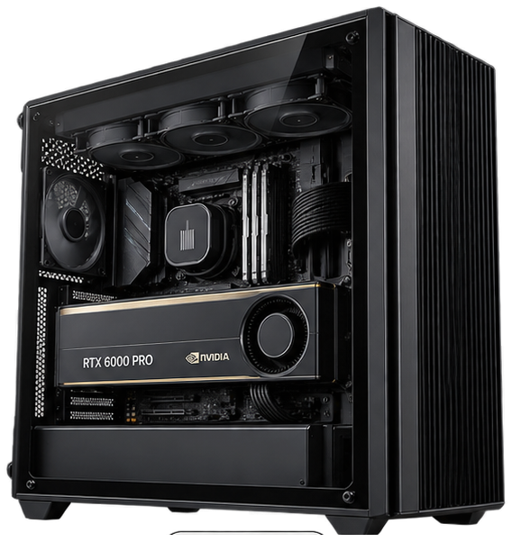 A machine with an NVIDIA RTX 6000 Pro